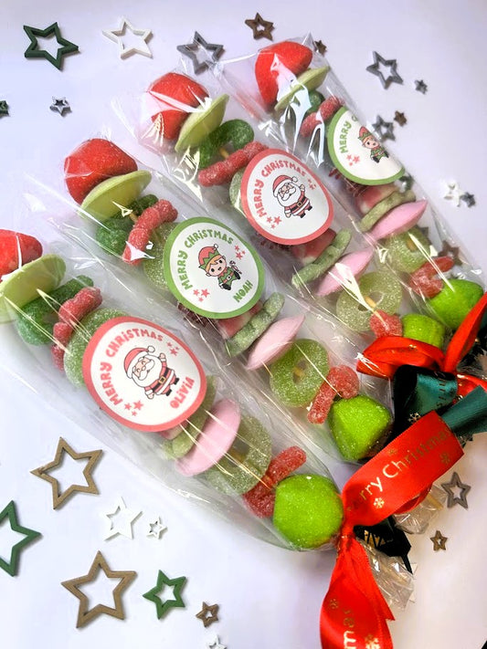 Personalised Christmas Sweet Kebabs