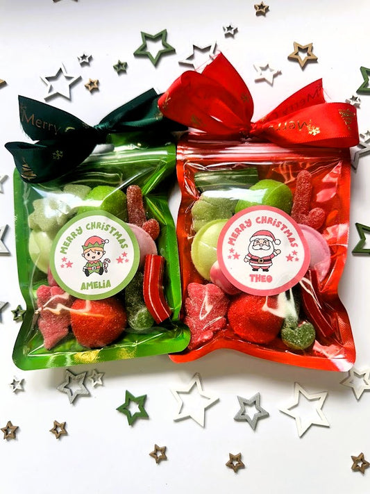 Personalised Christmas Sweet Pouches