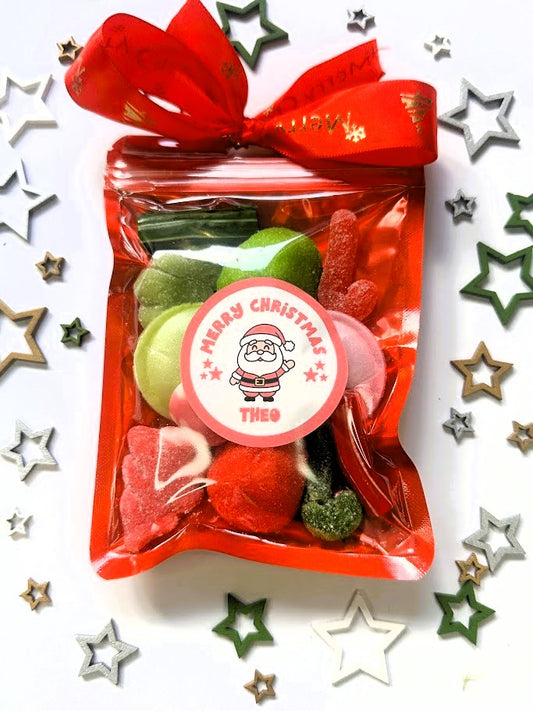 Personalised Christmas Sweet Pouches