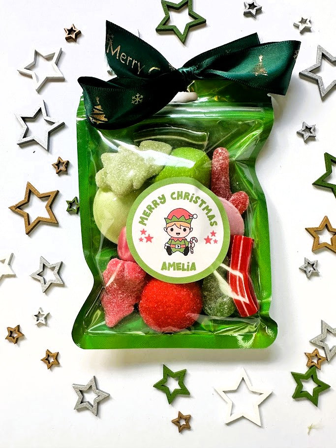 Personalised Christmas Sweet Pouches