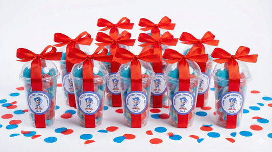 Sonic Themed Sweet Cups