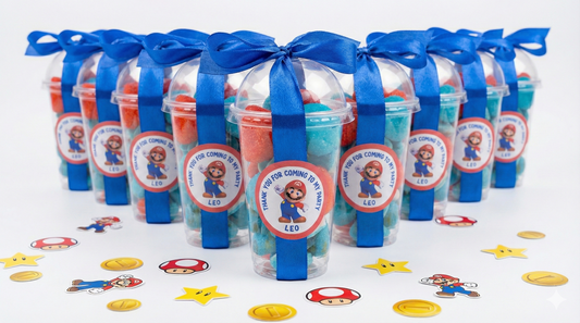 Super Mario Themed Sweet Cups