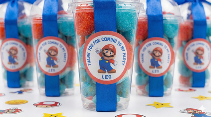 Super Mario Themed Sweet Cups