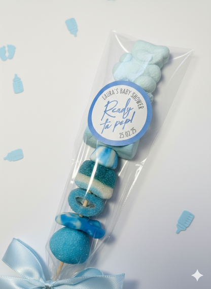 Baby Shower, Gender Reveal Sweet Kebabs