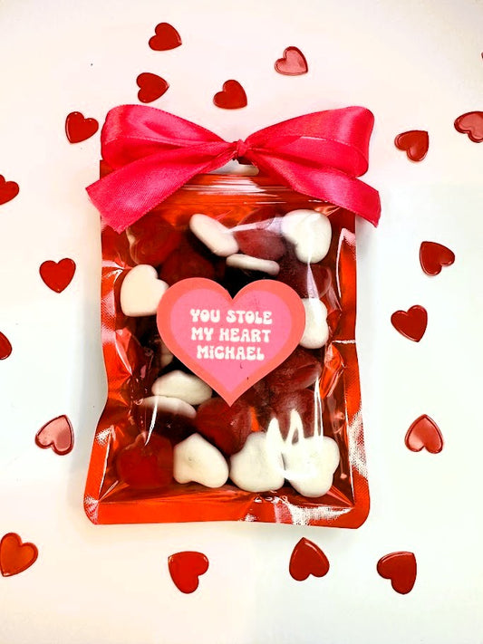 The Heart Stealer: Personalised Valentine’s Sweet Pouch