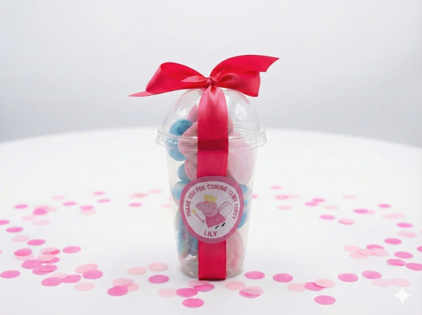 Peppa Pig Themed Sweet Cups