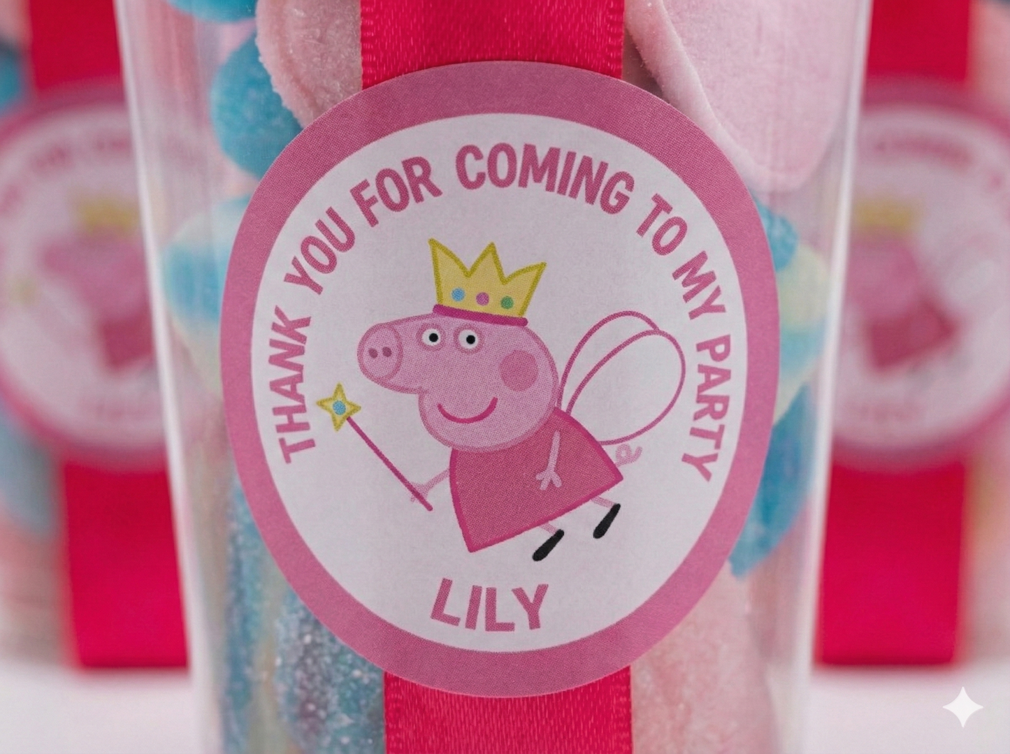 Peppa Pig Themed Sweet Cups