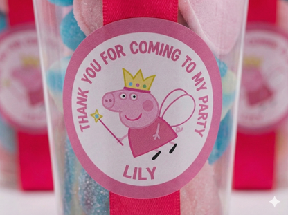 Peppa Pig Themed Sweet Cups