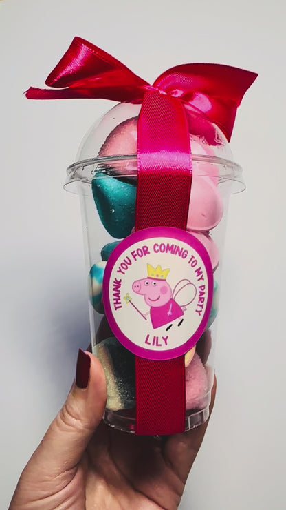 Peppa Pig Themed Sweet Cups