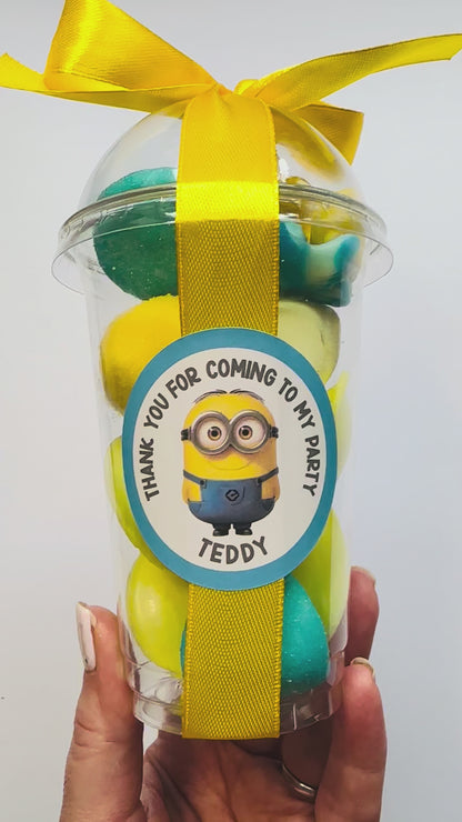 Minions Themed Sweet Cups