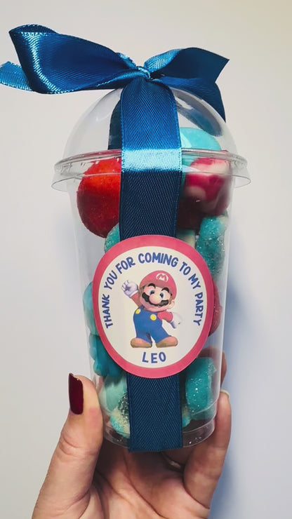 Super Mario Themed Sweet Cups